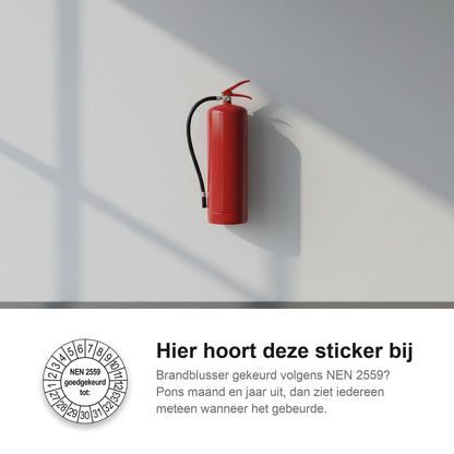 sfeerbeeld NEN 2559 Goedgekeurd tot Wit