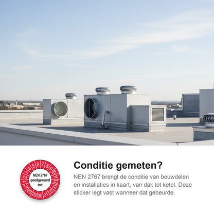 sfeerbeeld NEN 2767 Goedgekeurd tot Buiten Rood