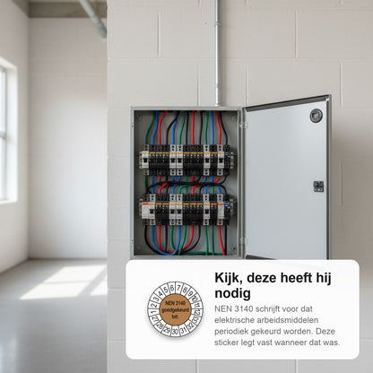sfeerbeeld NEN 3140 Goedgekeurd tot Bruin