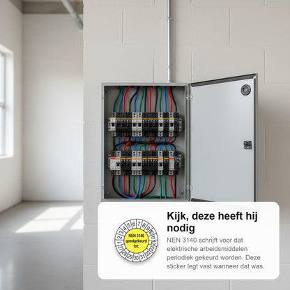 sfeerbeeld NEN 3140 Goedgekeurd tot Geel