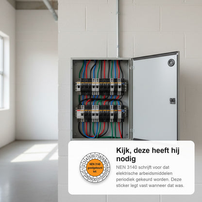sfeerbeeld NEN 3140 Goedgekeurd tot Oranje