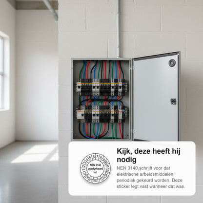 sfeerbeeld NEN 3140 Goedgekeurd tot Wit