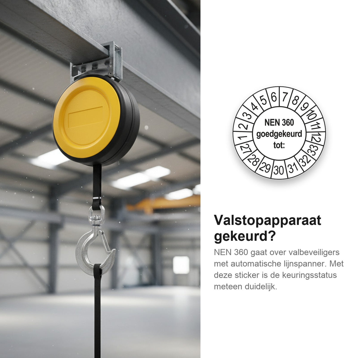 sfeerbeeld NEN 360 Goedgekeurd tot Wit