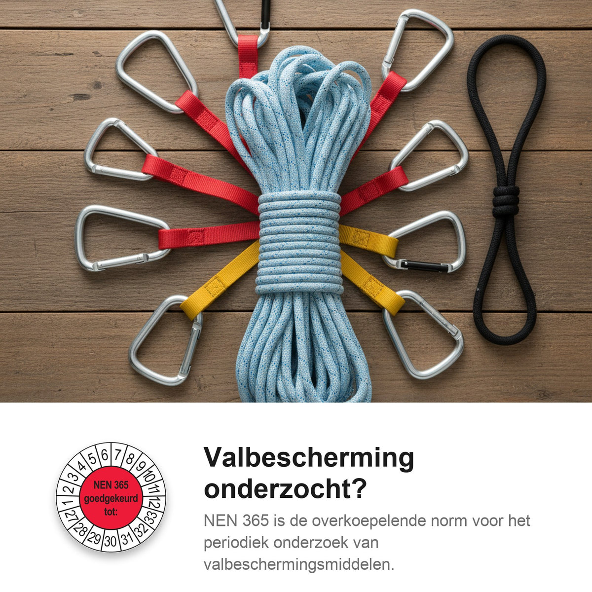 sfeerbeeld NEN 365 Goedgekeurd tot Rood