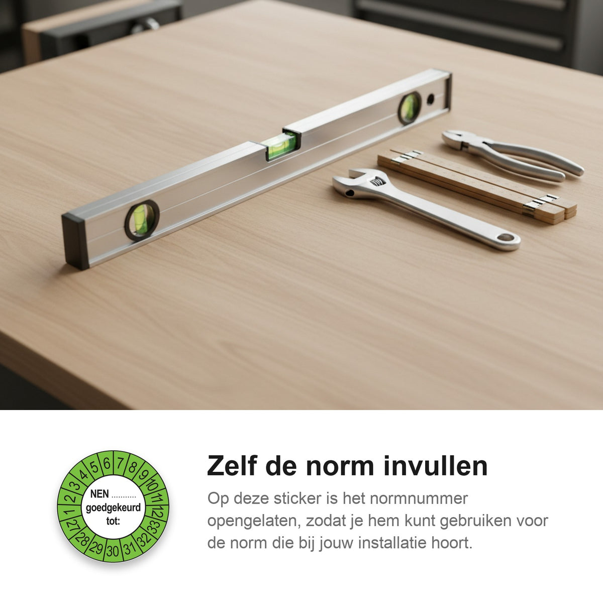 sfeerbeeld NEN (zelf in te vullen) Goedgekeurd tot Buiten Groen