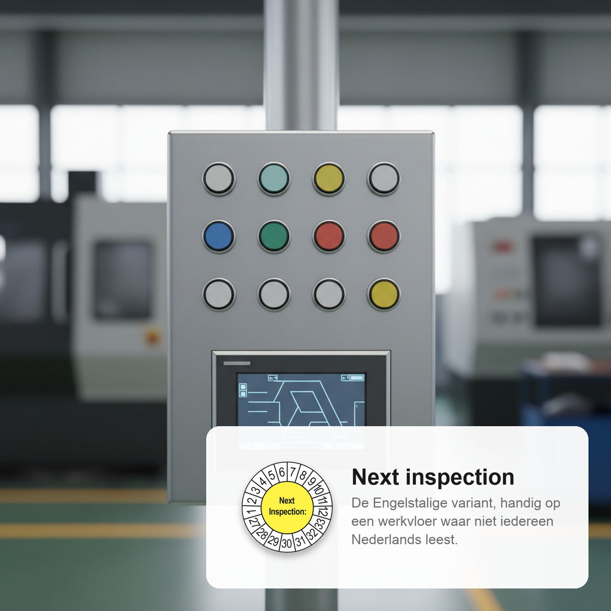 sfeerbeeld Next Inspection Geel