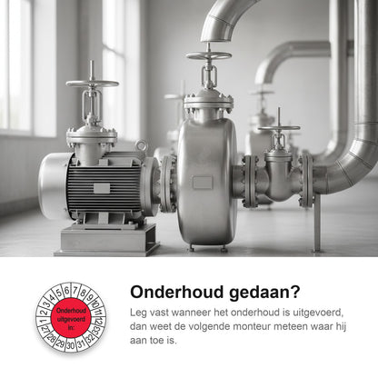 sfeerbeeld Onderhoud Uitgevoerd Rood