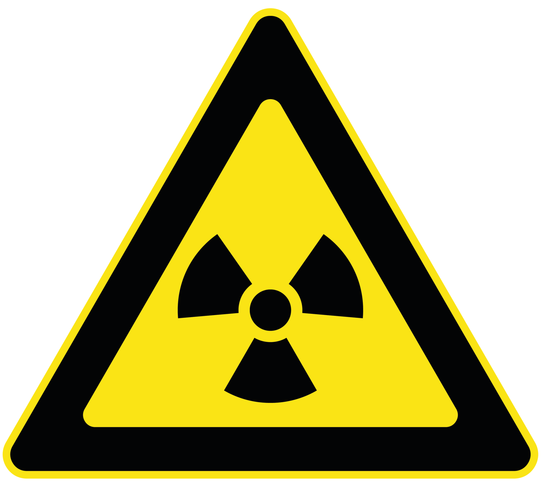 Pictogram stickers - Waarschuwing radioactieve straling 743693 - Ricard Pictogram stickers - 8718133045202