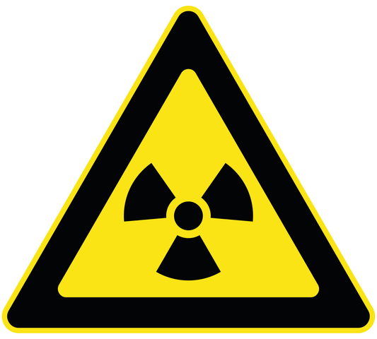 Pictogram stickers - Waarschuwing radioactieve straling 743693 - Ricard Pictogram stickers - 8718133045202