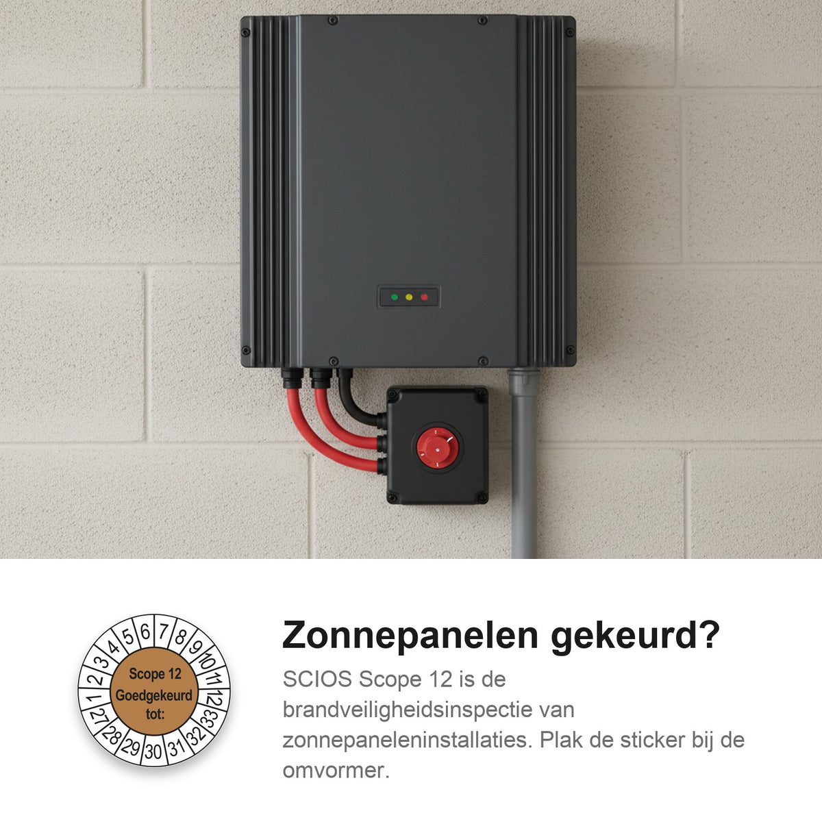 sfeerbeeld SCIOS Scope 12 Goedgekeurd tot Bruin