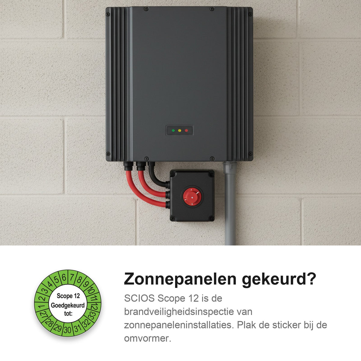 sfeerbeeld SCIOS Scope 12 Goedgekeurd tot Buiten Groen