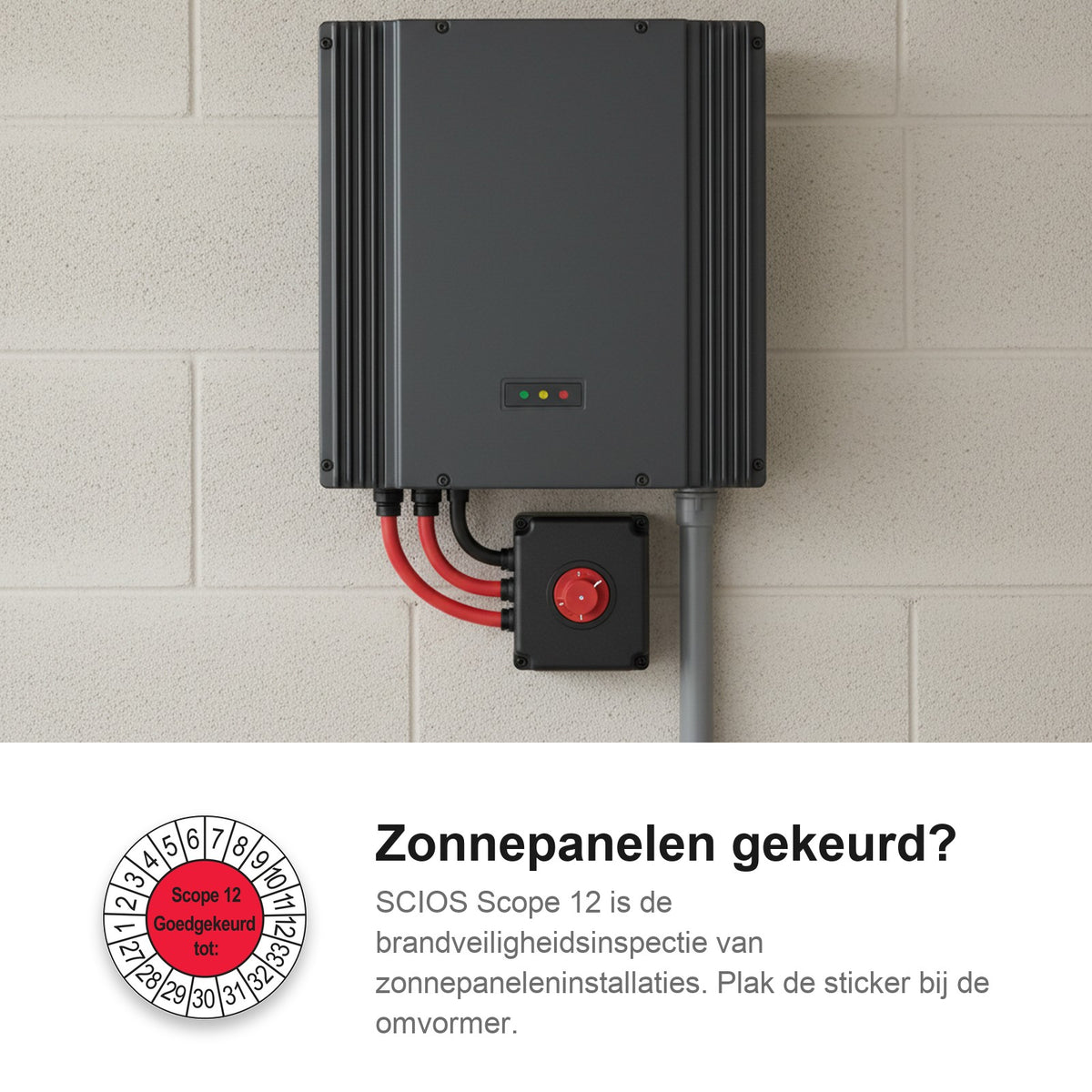 sfeerbeeld SCIOS Scope 12 Goedgekeurd tot Rood