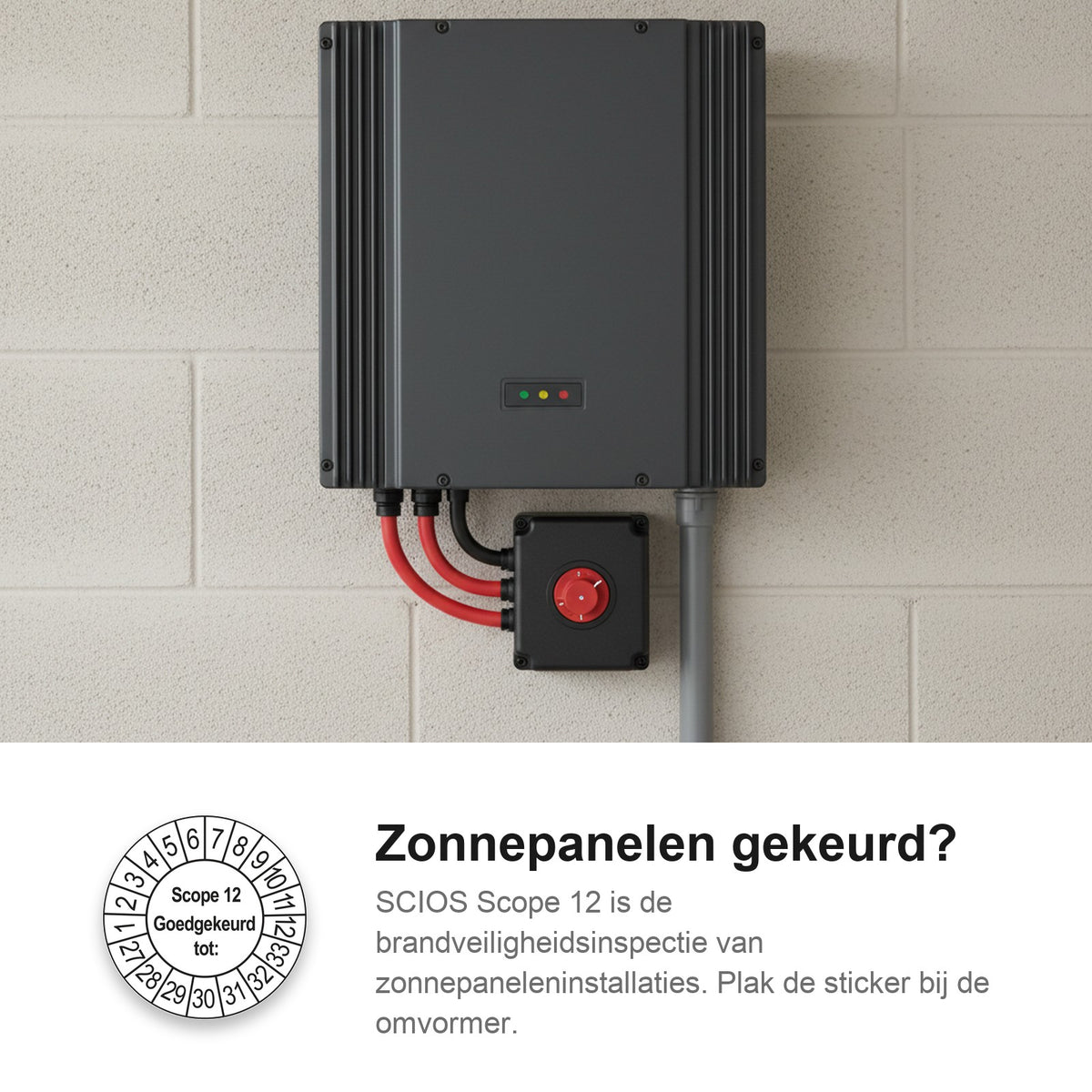 sfeerbeeld SCIOS Scope 12 Goedgekeurd tot Wit