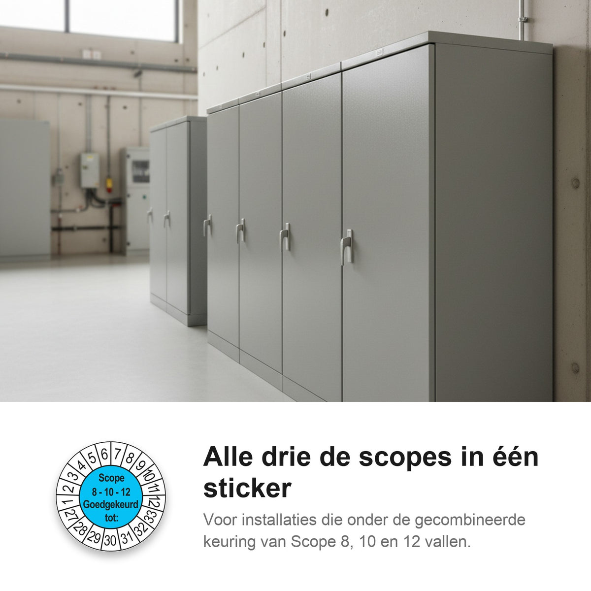 sfeerbeeld SCIOS Scope 8/10/12 Goedgekeurd tot Blauw