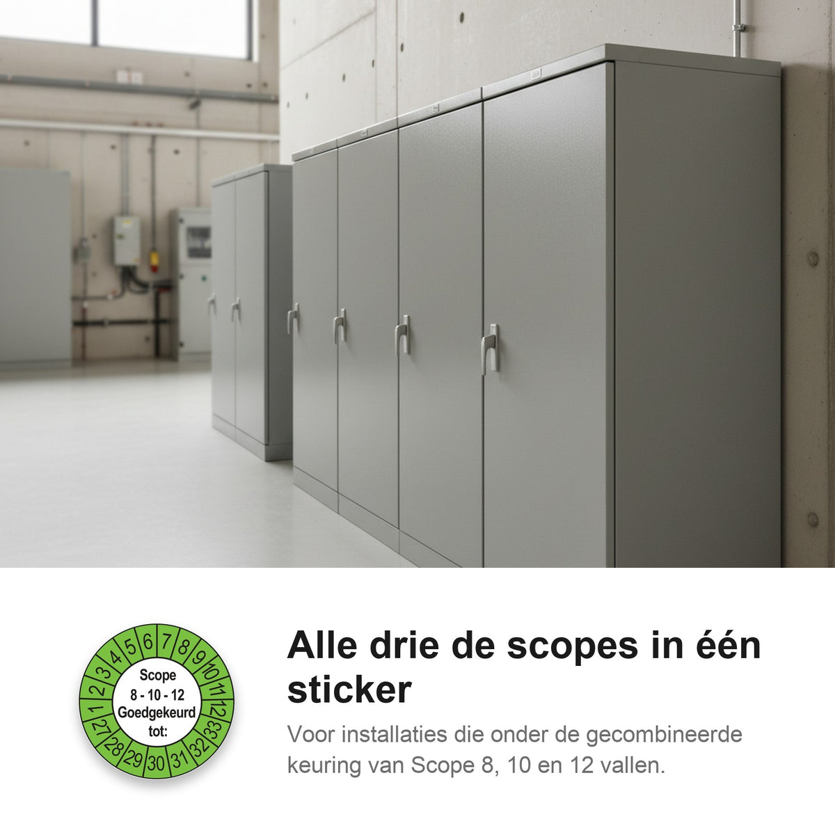 sfeerbeeld SCIOS Scope 8/10/12 Goedgekeurd tot Buiten Groen