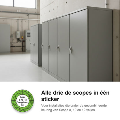 sfeerbeeld SCIOS Scope 8/10/12 Goedgekeurd tot Buiten Groen
