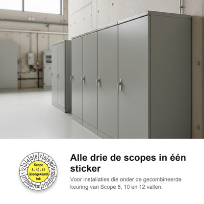 sfeerbeeld SCIOS Scope 8/10/12 Goedgekeurd tot Geel