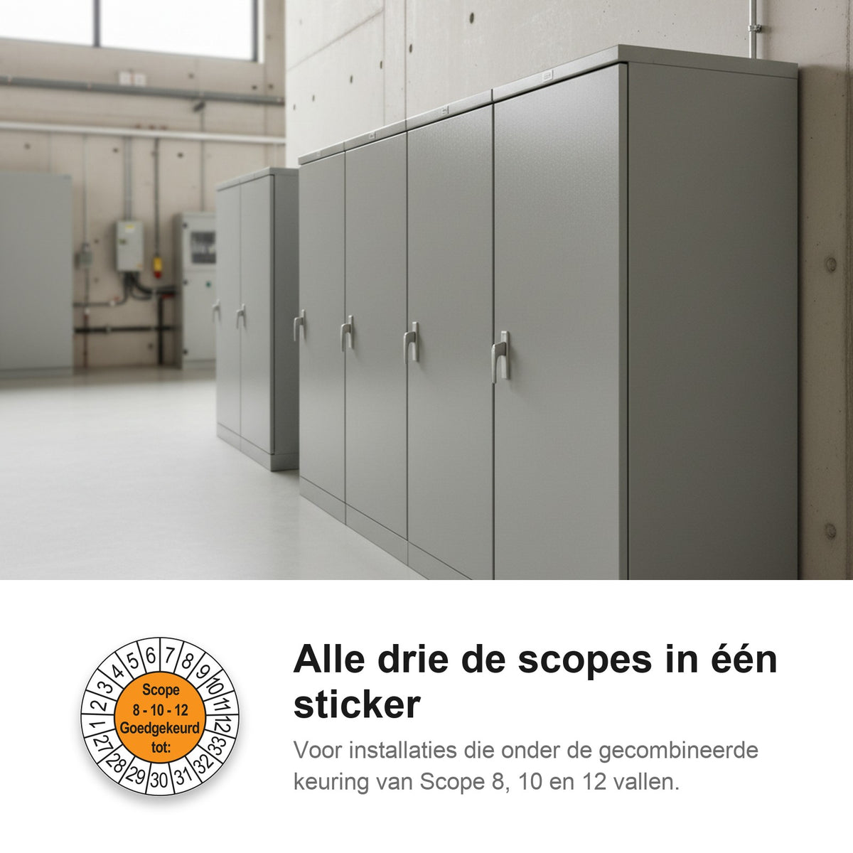 sfeerbeeld SCIOS Scope 8/10/12 Goedgekeurd tot Oranje