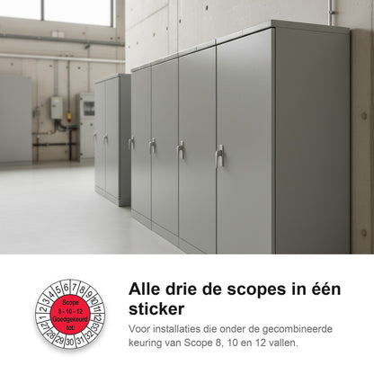 sfeerbeeld SCIOS Scope 8/10/12 Goedgekeurd tot Rood