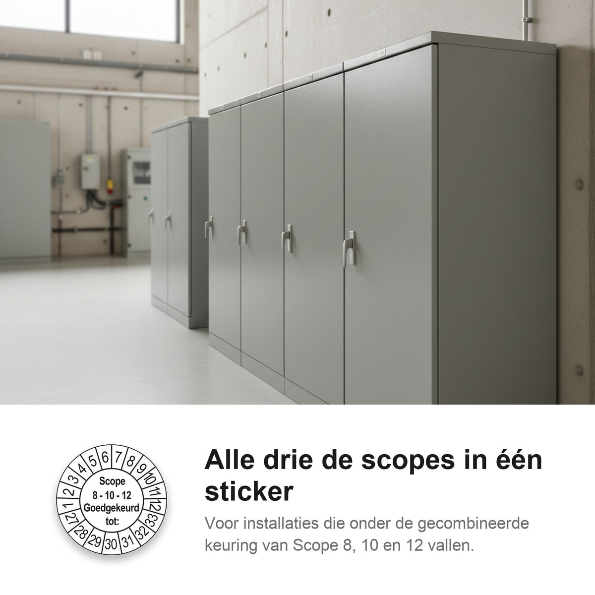 sfeerbeeld SCIOS Scope 8/10/12 Goedgekeurd tot Wit