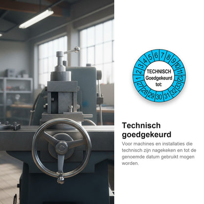 sfeerbeeld Technisch Goedgekeurd tot Buiten Blauw