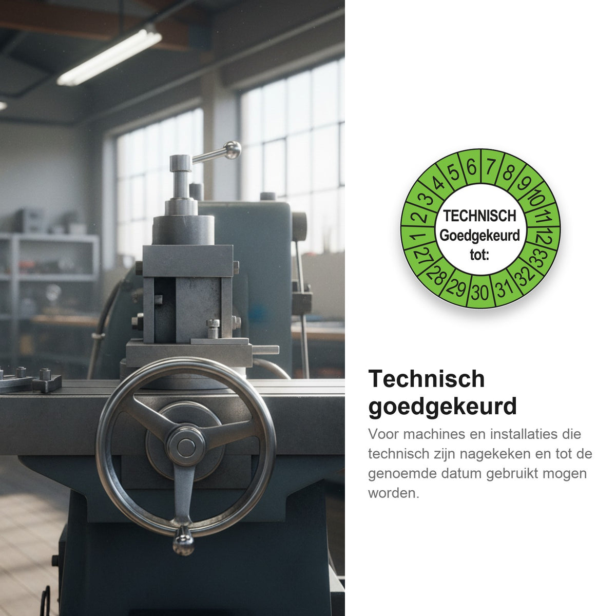 sfeerbeeld Technisch Goedgekeurd tot Buiten Groen