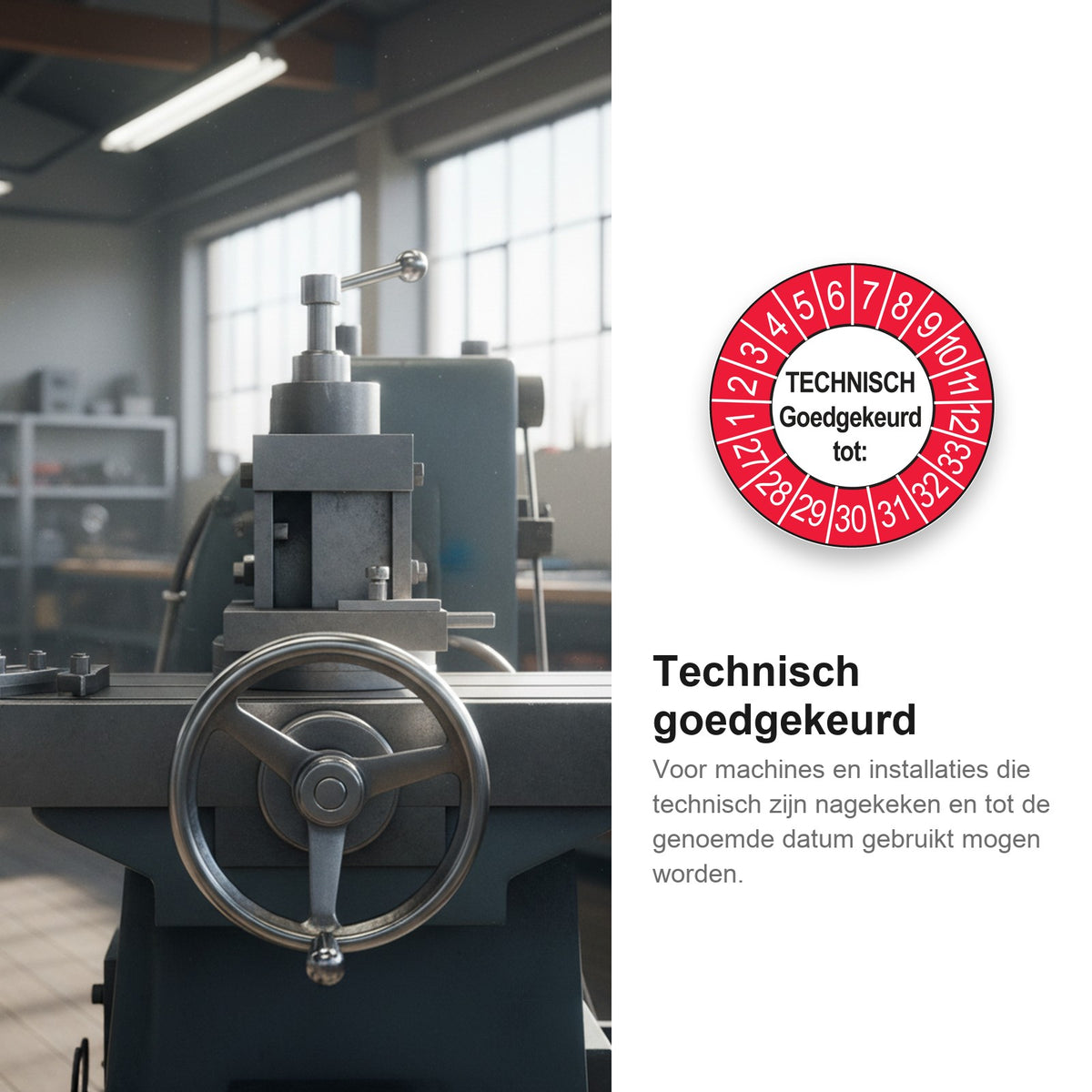 sfeerbeeld Technisch Goedgekeurd tot Buiten Rood