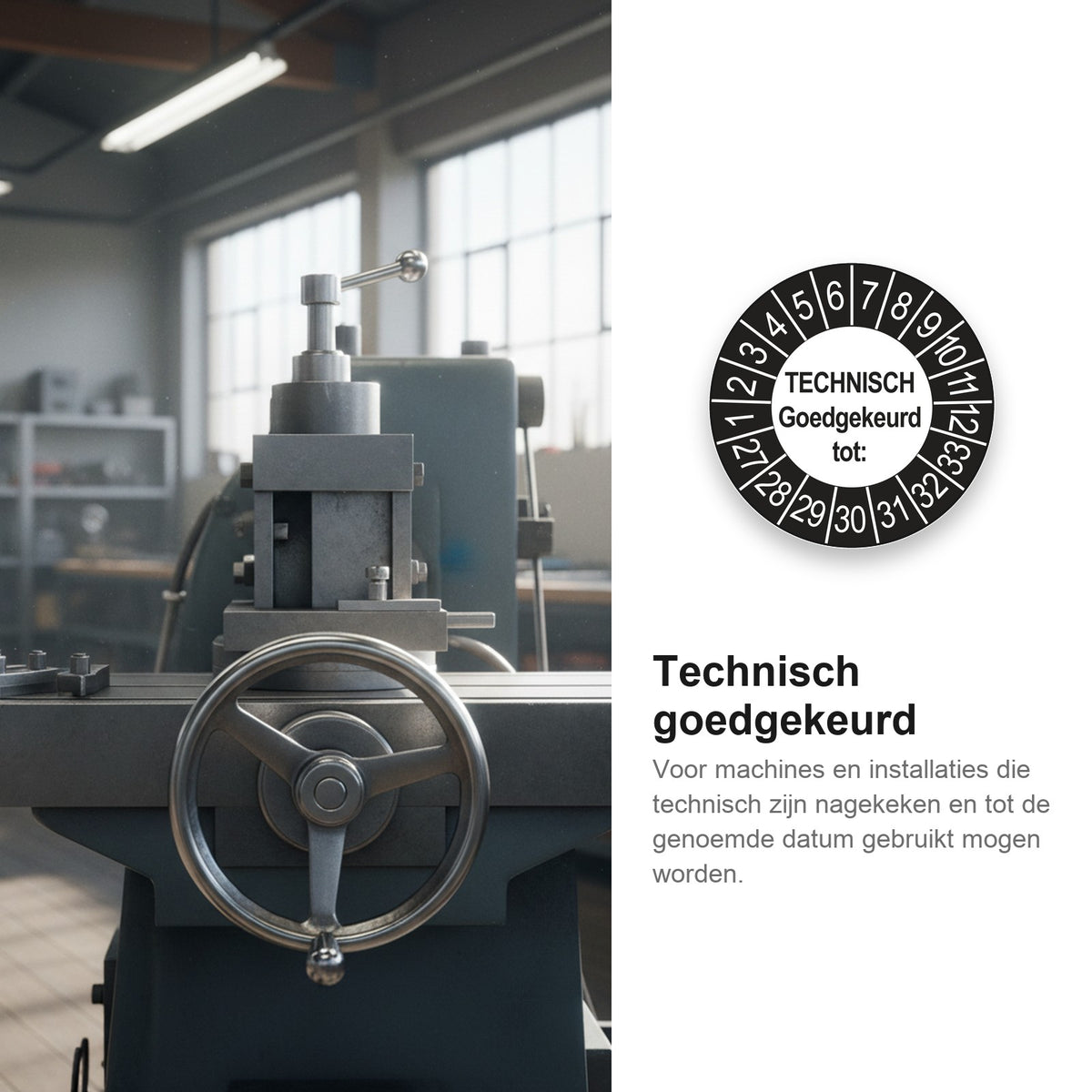 sfeerbeeld Technisch Goedgekeurd tot Buiten Zwart