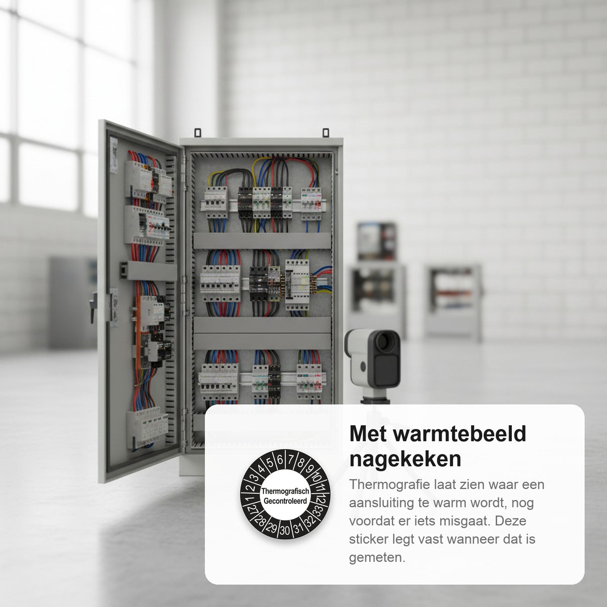 sfeerbeeld Thermografisch Gecontroleerd Buiten Zwart
