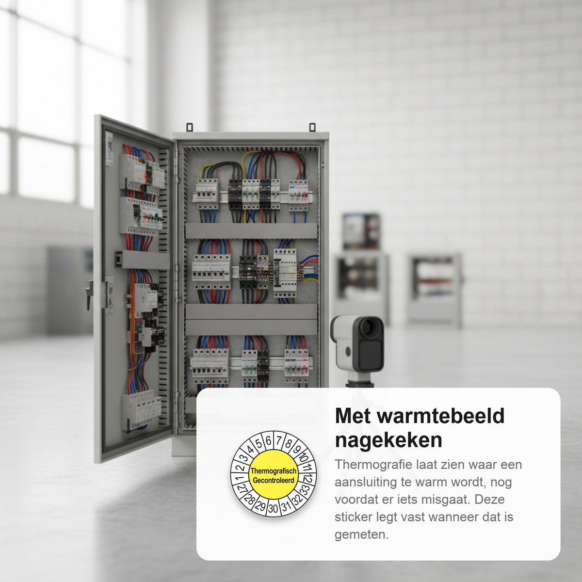 sfeerbeeld Thermografisch Gecontroleerd Geel
