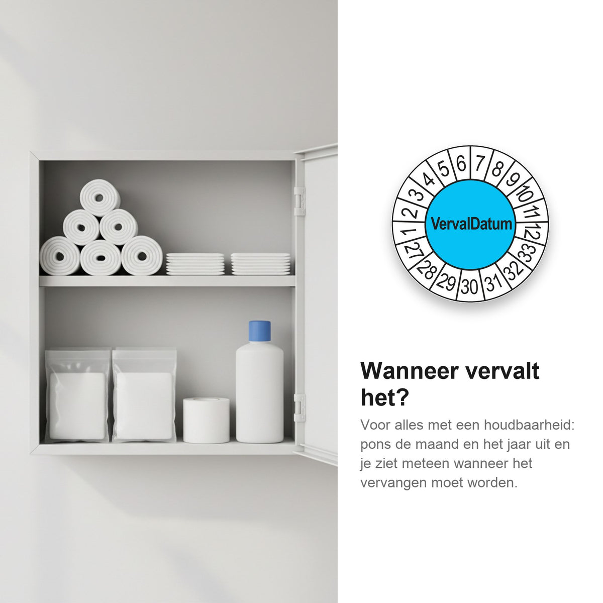 sfeerbeeld Vervaldatum Blauw