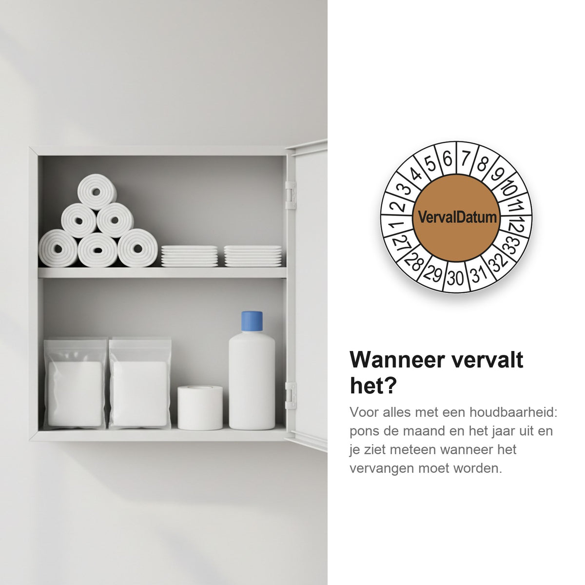 sfeerbeeld Vervaldatum Bruin