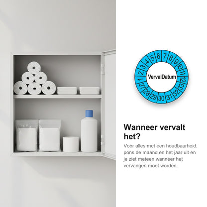 sfeerbeeld Vervaldatum Buiten Blauw