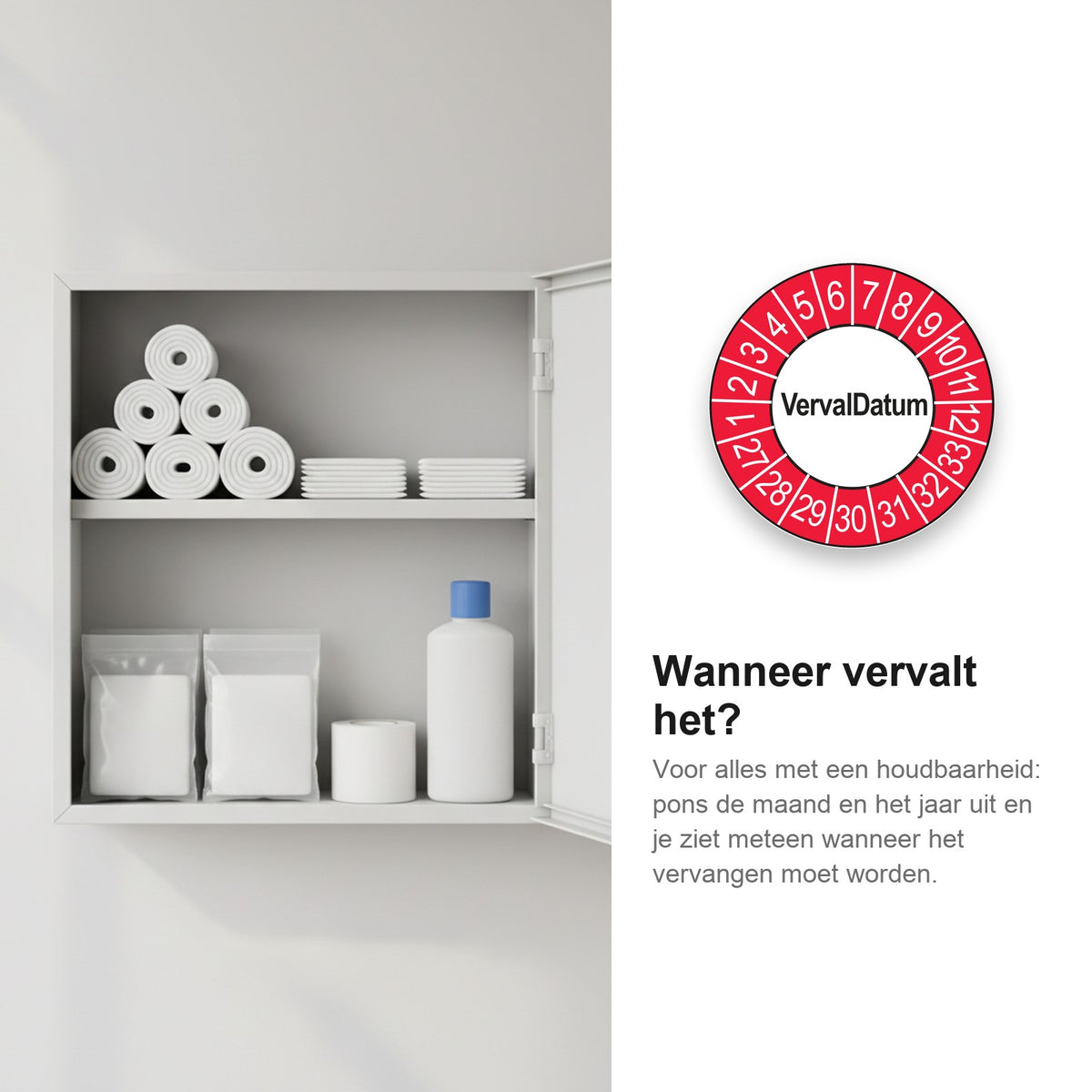 sfeerbeeld Vervaldatum Buiten Rood