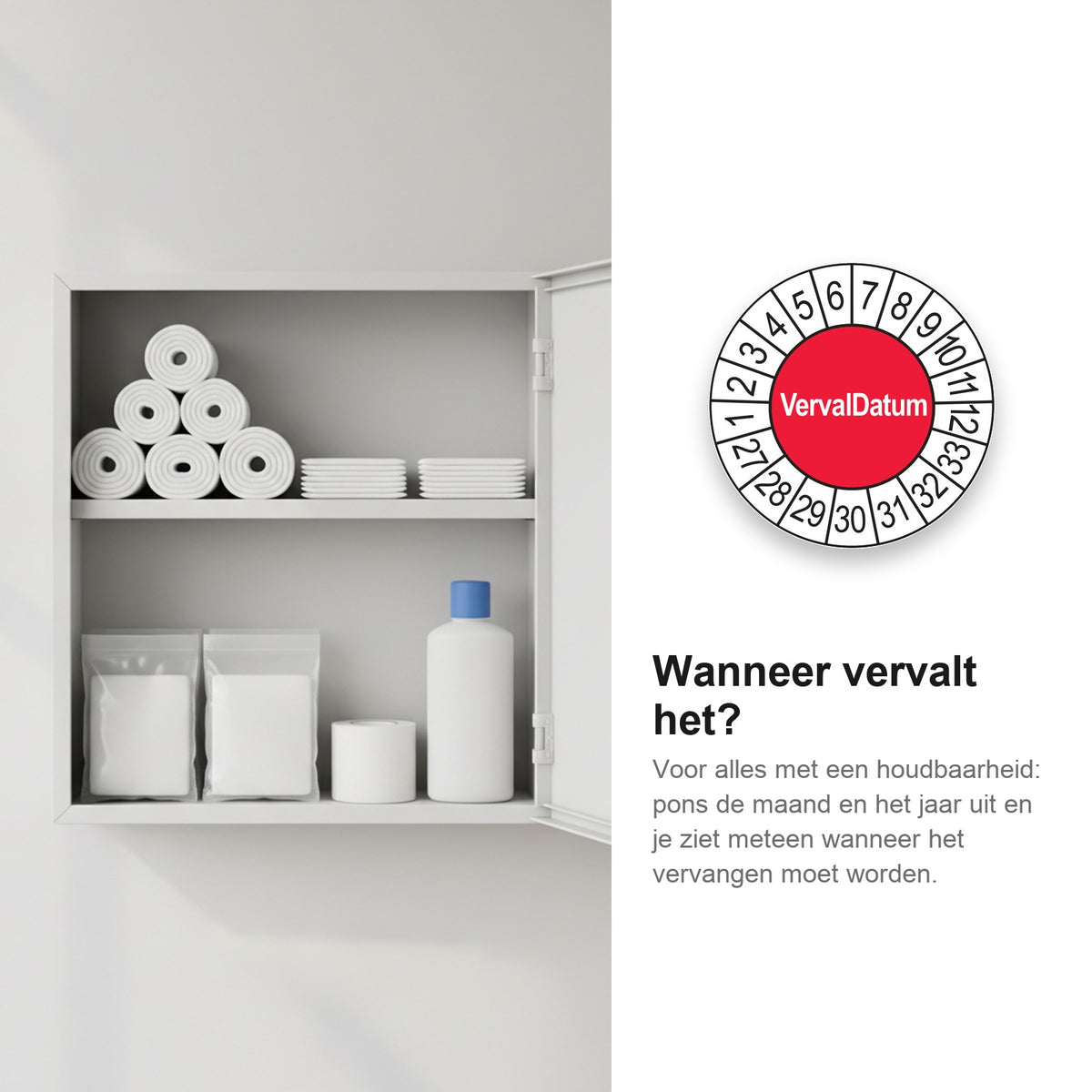 sfeerbeeld Vervaldatum Rood