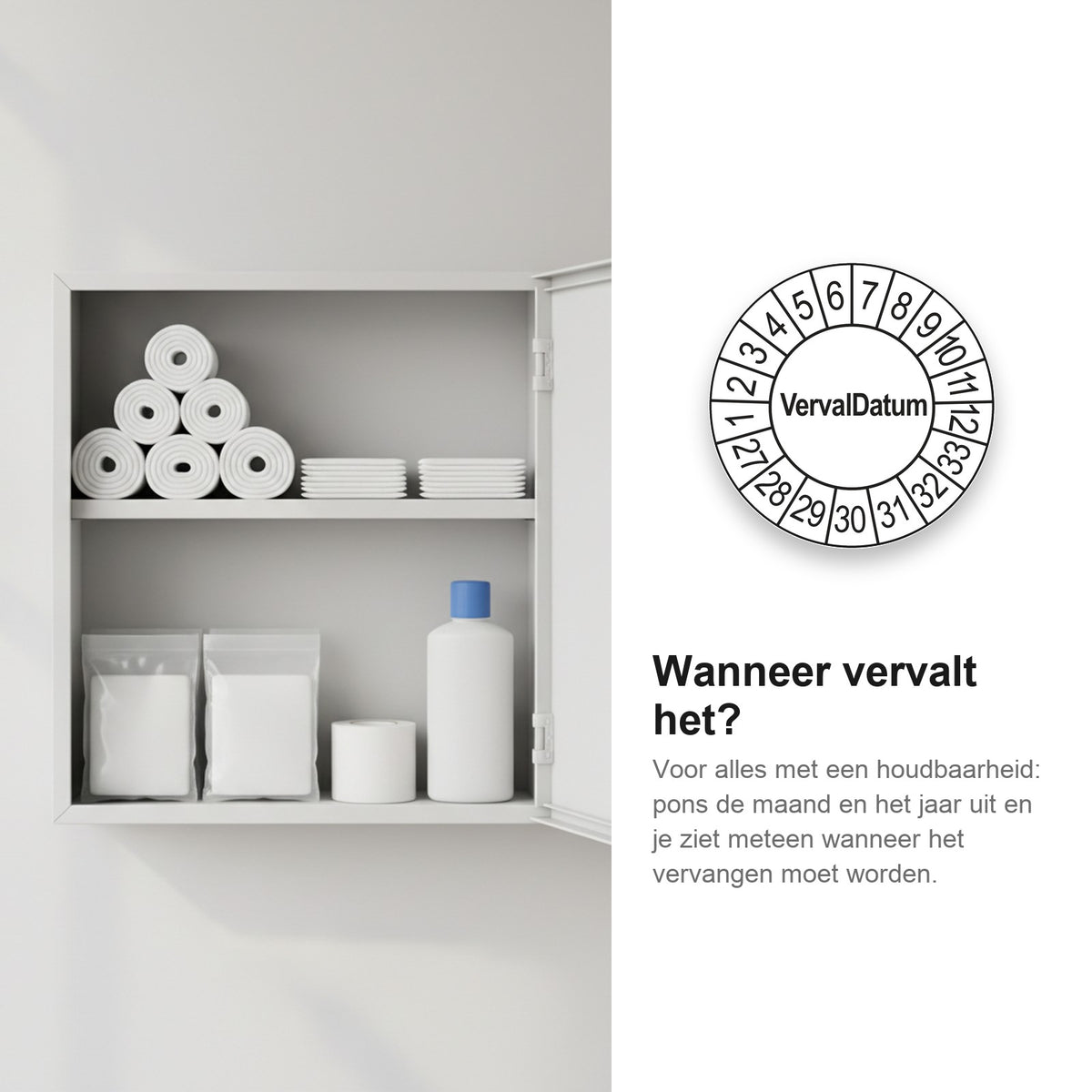 sfeerbeeld Vervaldatum Wit