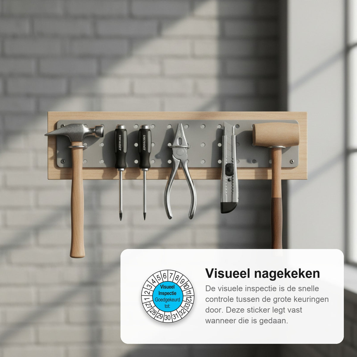 sfeerbeeld Visuele Inspectie Blauw