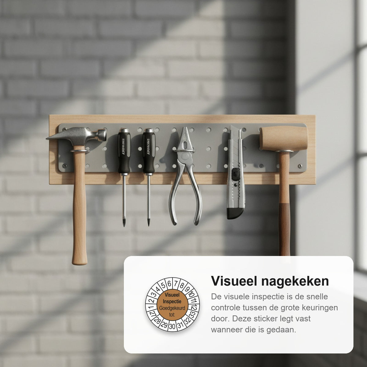 sfeerbeeld Visuele Inspectie Bruin