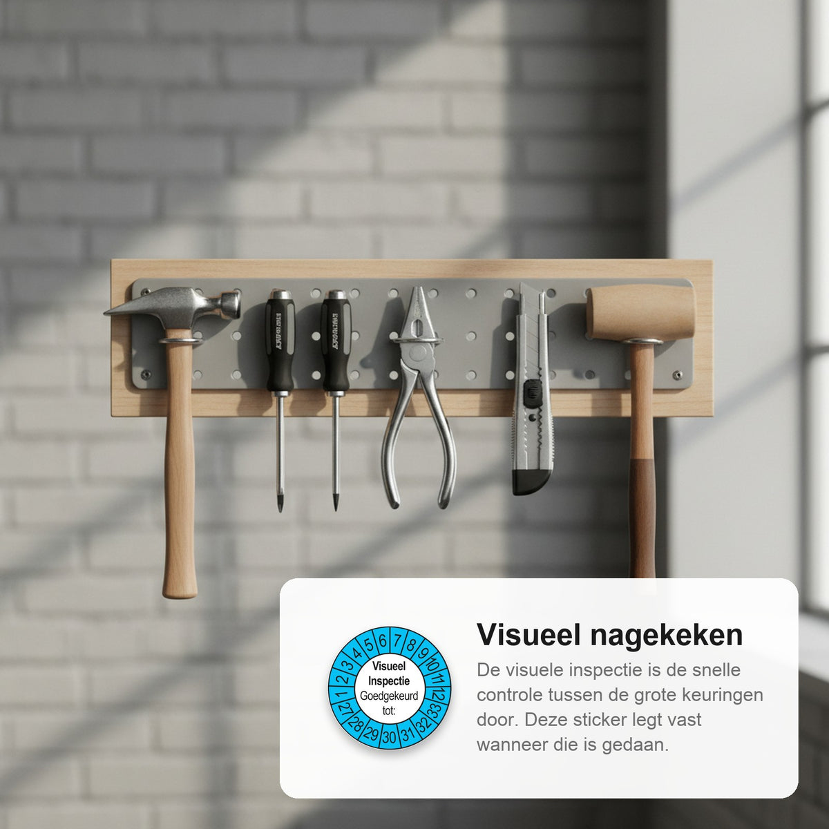 sfeerbeeld Visuele Inspectie Buiten Blauw