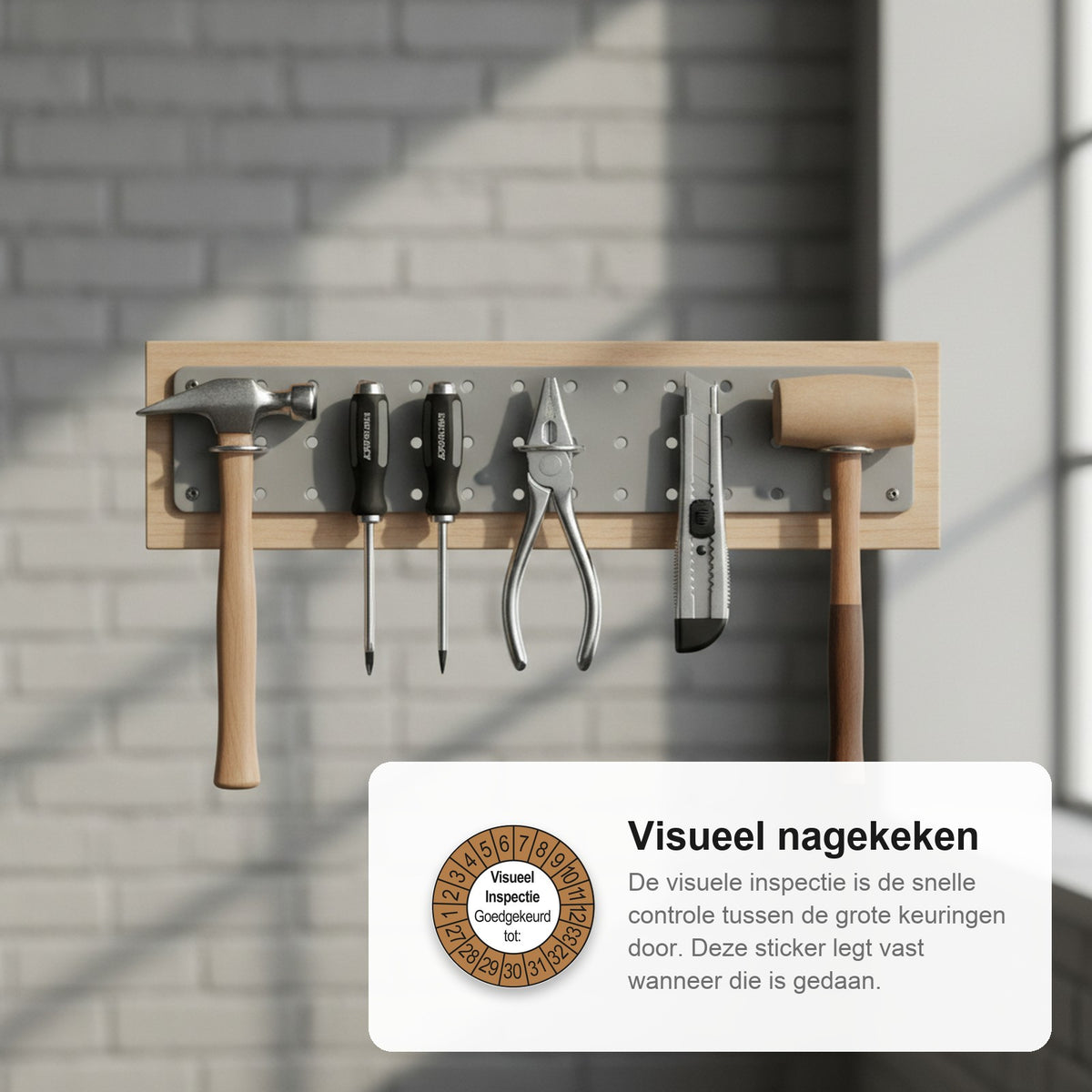 sfeerbeeld Visuele Inspectie Buiten Bruin