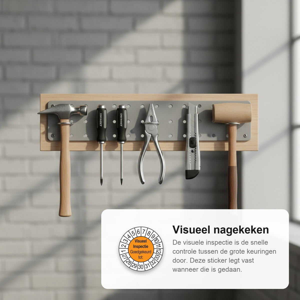 sfeerbeeld Visuele Inspectie Oranje