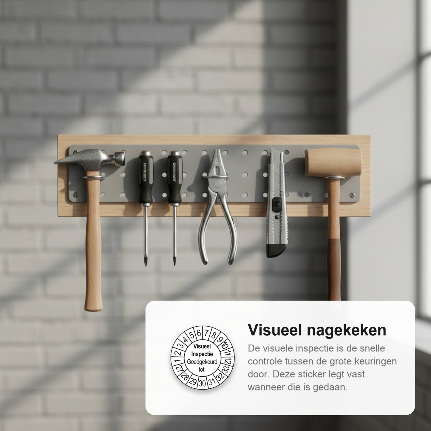 sfeerbeeld Visuele Inspectie Wit