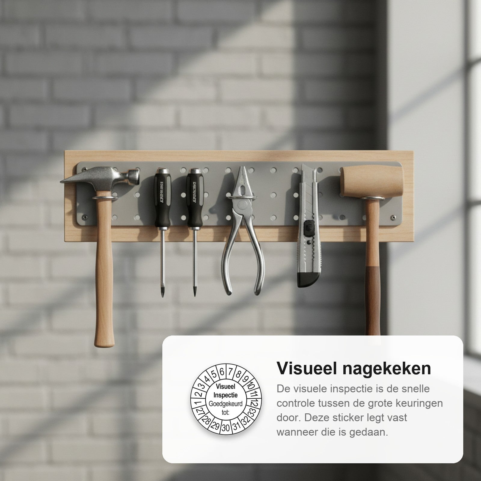 sfeerbeeld Visuele Inspectie Wit