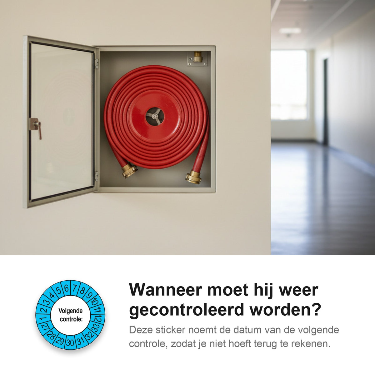 sfeerbeeld Volgende Controle Buiten Blauw