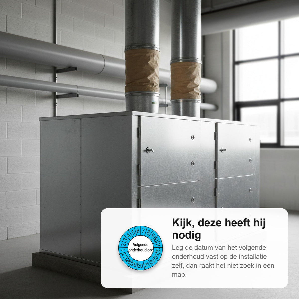 sfeerbeeld Volgende Onderhoud Buiten Blauw