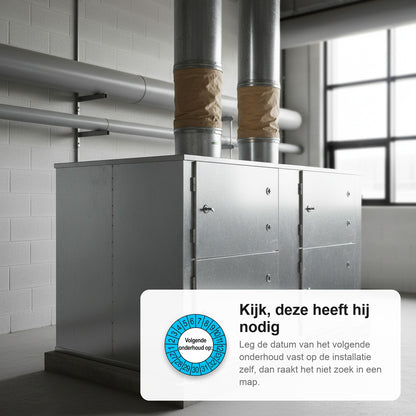 sfeerbeeld Volgende Onderhoud Buiten Blauw