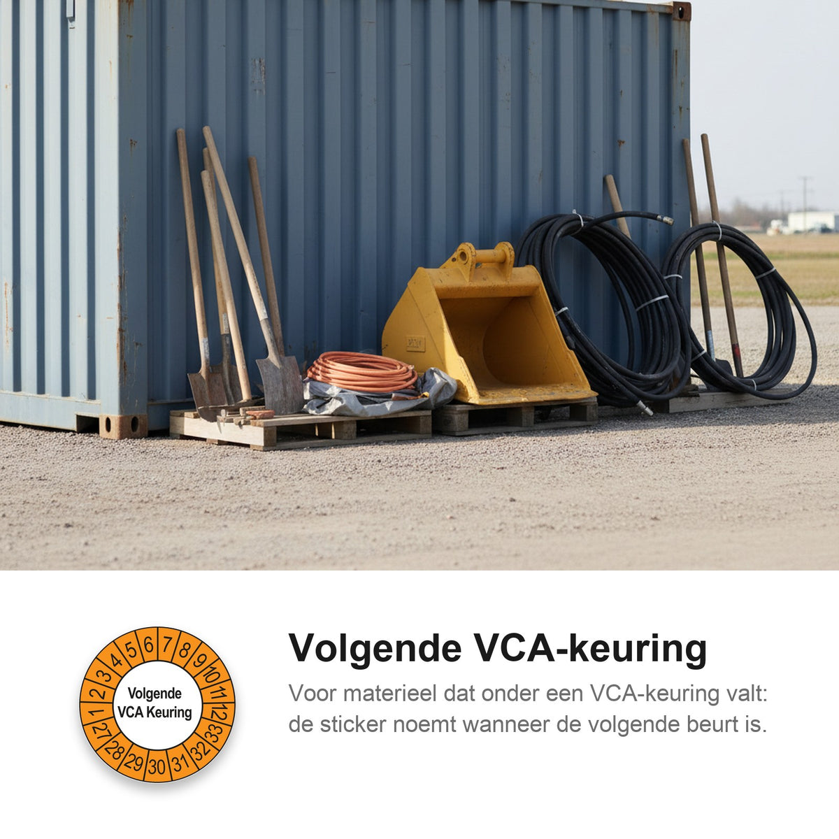 sfeerbeeld Volgende VCA Keuring Buiten Oranje