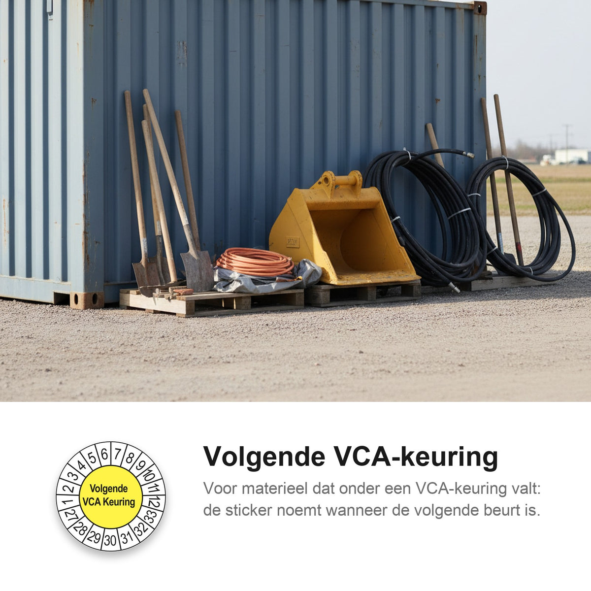 sfeerbeeld Volgende VCA Keuring Geel