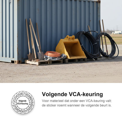 sfeerbeeld Volgende VCA Keuring Wit